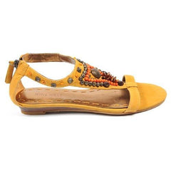 Yellow 5 US - 35.5 EUR Nine West Womens Sandal NWMEDALION MED YELLOW