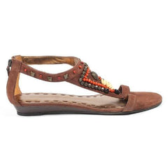 Brown 6.5 US - 37 EUR Nine West Womens Sandal NWMEDALION MEDIUM BRN