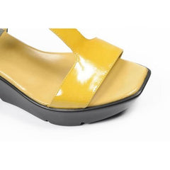 Multicolor 6.5 US - 37 EUR Nine West Womens Flatform Sandal NWEUPHORRE YELLOW MEDGY