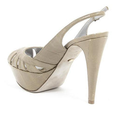 Taupe 36 EUR - 6 US Sergio Rossi Womens Sandal