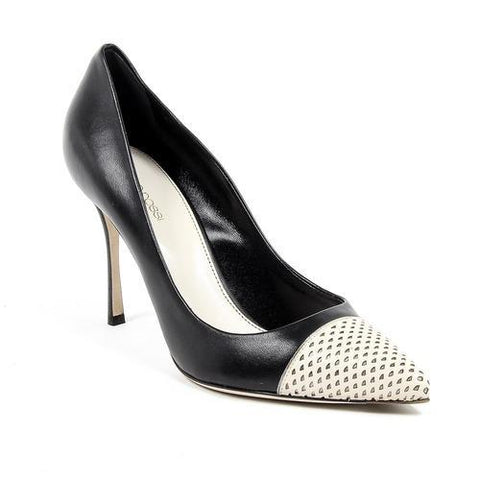 Black 40 EUR - 10 US Sergio Rossi Womens Pump