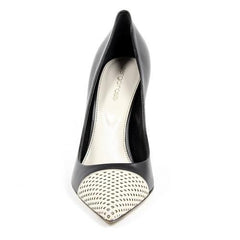 Black 40 EUR - 10 US Sergio Rossi Womens Pump