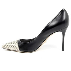 Black 40 EUR - 10 US Sergio Rossi Womens Pump