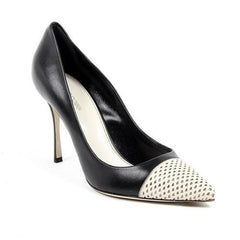 Black 40 EUR - 10 US Sergio Rossi Womens Pump