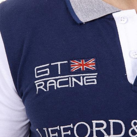 Blue XL Ufford & Suffolk Polo Club Mens Polo Short Sleeves US001 INDIGO