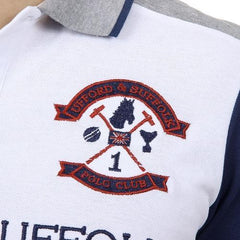 White XXL Ufford & Suffolk Polo Club Mens Polo Short Sleeves US001 WHITE