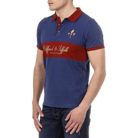 Blue XXL Ufford & Suffolk Polo Club Mens Polo Short Sleeves US002 NAVY BLUE