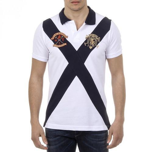 White S Ufford & Suffolk Polo Club Mens Polo Short Sleeves US003 WHITE