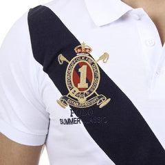 White S Ufford & Suffolk Polo Club Mens Polo Short Sleeves US004 WHITE