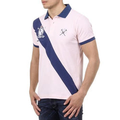 Pink L Ufford & Suffolk Polo Club Mens Polo Short Sleeves US004 PINK