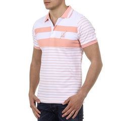 Pink M Ufford & Suffolk Polo Club Mens Polo Short Sleeves US006 PINK