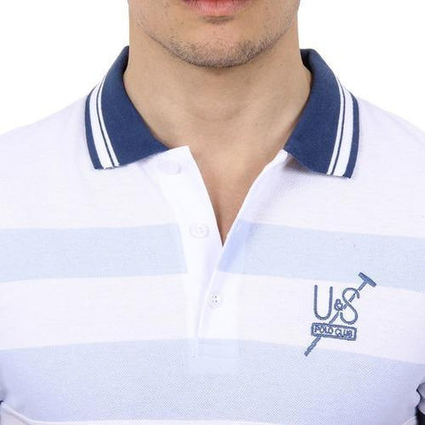 Blue S Ufford & Suffolk Polo Club Mens Polo Short Sleeves US006 BLUE