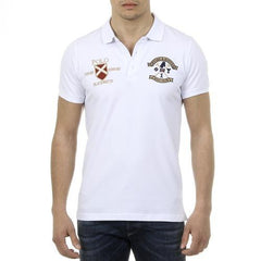 White XL Ufford & Suffolk Polo Club Mens Polo Short Sleeves US007 WHITE