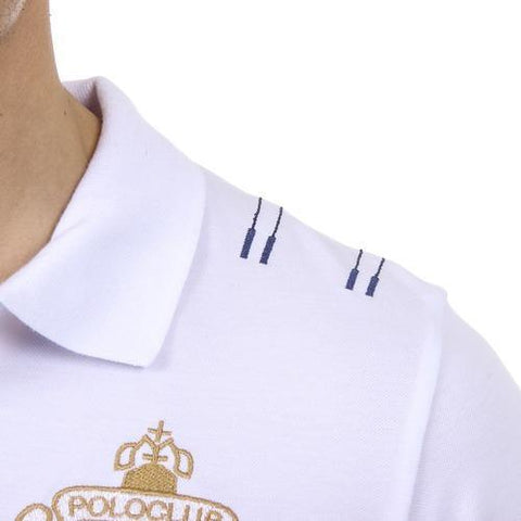 White XL Ufford & Suffolk Polo Club Mens Polo Short Sleeves US008 WHITE