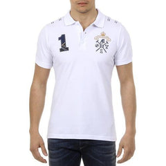 White XL Ufford & Suffolk Polo Club Mens Polo Short Sleeves US008 WHITE