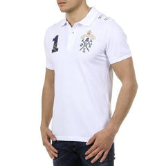 White XXL Ufford & Suffolk Polo Club Mens Polo Short Sleeves US008 WHITE