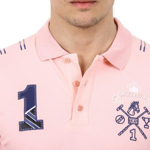 Pink S Ufford & Suffolk Polo Club Mens Polo Short Sleeves US008 PINK