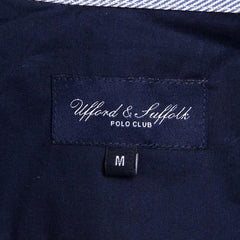 Blue XXL Ufford & Suffolk Polo Club Mens Shirt Long Sleeves US010 NAVY BLUE