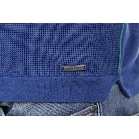 Blue XXL Diesel Mens Polo Short Sleeves 00SHUI 0WADF 8EK K-IMRE