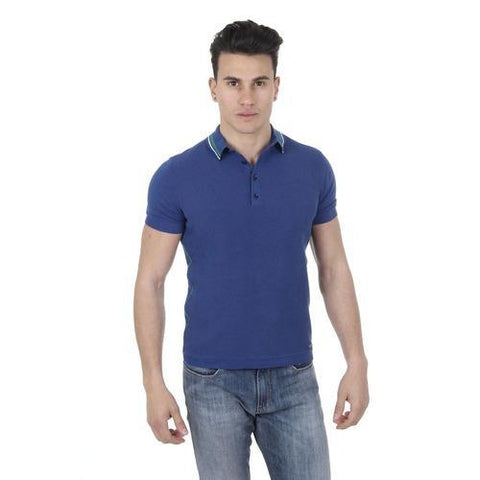 Blue XXL Diesel Mens Polo Short Sleeves 00SHUI 0WADF 8EK K-IMRE