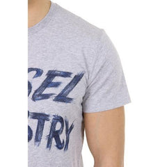 Grey XXL Diesel Mens T-Shirt Short Sleeves Round Neck 00SGFJ 0091B 912 T-AETHALAS