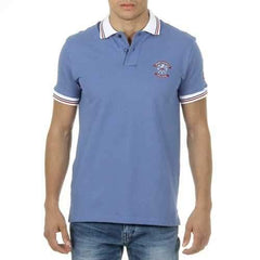 Light Blue S Ufford & Suffolk Polo Club Mens Polo Short Sleeves Light Blue DAGO