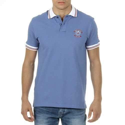 Light Blue XL Ufford & Suffolk Polo Club Mens Polo Short Sleeves Light Blue DAGO