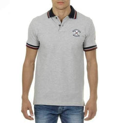 Grey L Ufford & Suffolk Polo Club Mens Polo Short Sleeves Grey NOTTE