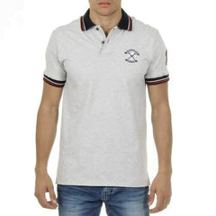 Grey S Ufford & Suffolk Polo Club Mens Polo Short Sleeves Grey PAKO