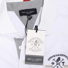 White S Ufford & Suffolk Polo Club Mens Polo Short Sleeves US025 WHITE