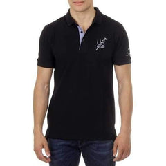 Black XL Ufford & Suffolk Polo Club Mens Polo Short Sleeves US026 BLACK