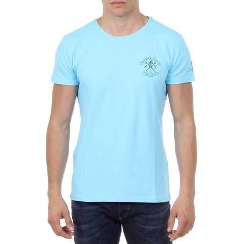 Light Blue XXL Ufford & Suffolk Polo Club Mens T-Shirt Short Sleeves Round Neck US028 BLUE