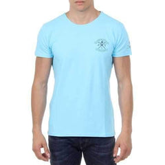 Light Blue XXL Ufford & Suffolk Polo Club Mens T-Shirt Short Sleeves Round Neck US028 BLUE