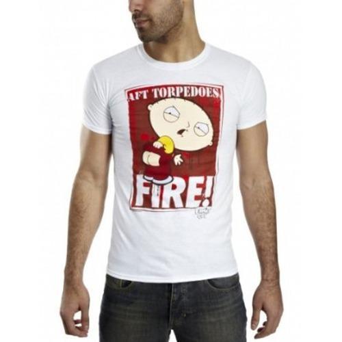 White S Bravado Family house Stewie Griffin T-shirt