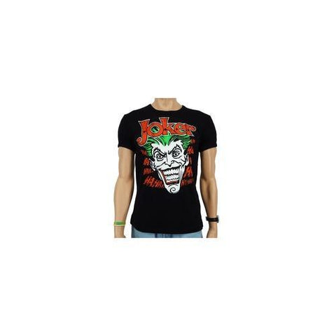 Black XXL DC Comics mens T-shirt  Joker