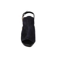 Black 38 EUR - 7.5 US Tods ladies sandal XXW0TT0K82078H027M