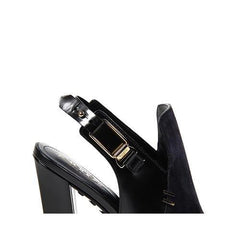 Black 39 EUR - 8 US Tods ladies sandal XXW0TT0K82078H027M