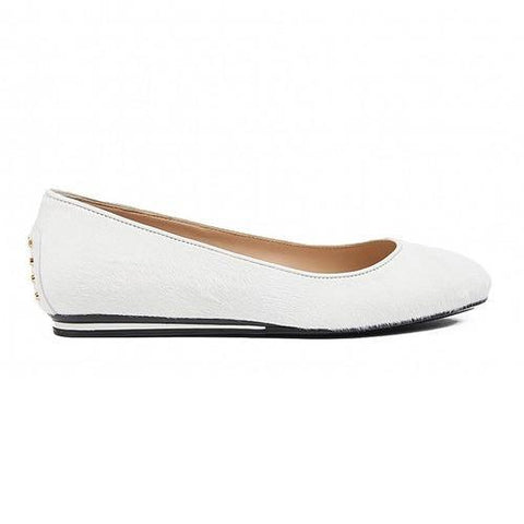 White 40 EUR - 9 US Tods ladies  ballerina XXW0UK0K3717L7168I