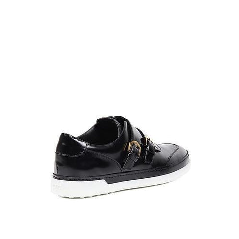 Black 39.5 EUR - 8.5 US (263mm) Tods ladies double monkstrap XXW0UV0K9407LWB999