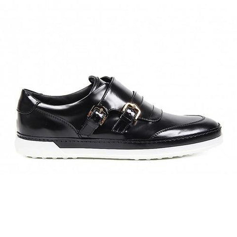 Black 40 EUR - 9 US (267mm) Tods ladies double monkstrap XXW0UV0K9407LWB999