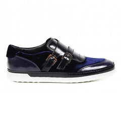 Blue 39 EUR - 8 US Tods ladies double monkstrap XXW0UV0K9407OA064X