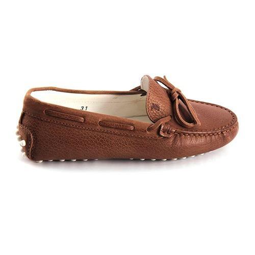 Brown 34 EUR - 3 US Tods kids mocassin UXC00G00050G00S600