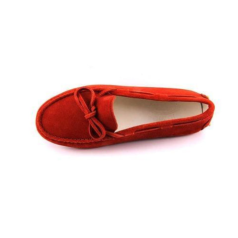 Red 28 EUR - 10½ US Tods kids mocassin UXC00G00050SDDG828