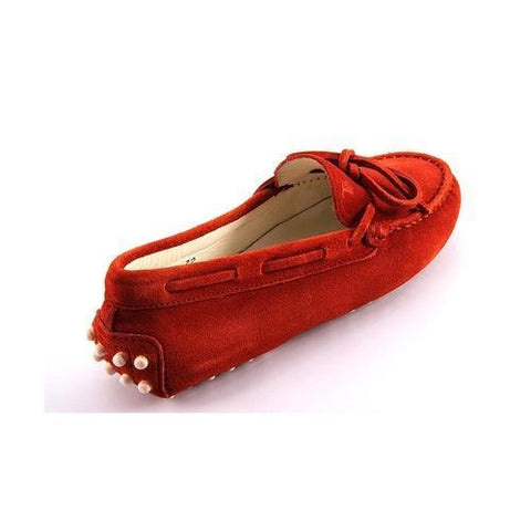 Red 30 EUR - 12 US Tods kids mocassin UXC00G00050SDDG828