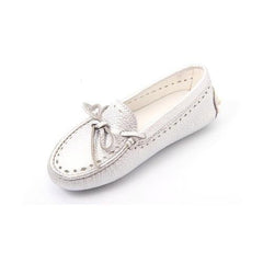 Silver 28 EUR - 10½ US Tods girl mocassin UXC00G0B870WISB200