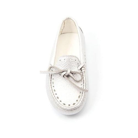 Silver 32 EUR - 1 US Tods girl mocassin UXC00G0B870WISB200