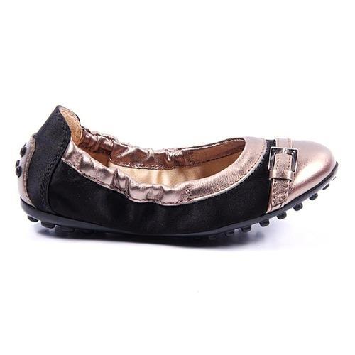 Black 25 EUR - 8½ US Tods girl ballerinas UXC0HI0429024G0995