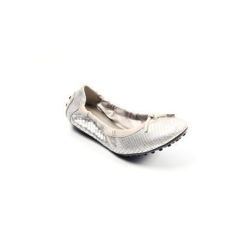 Silver 29 EUR - 11 US Tods girl ballerinas UXC0HI04280VST2766