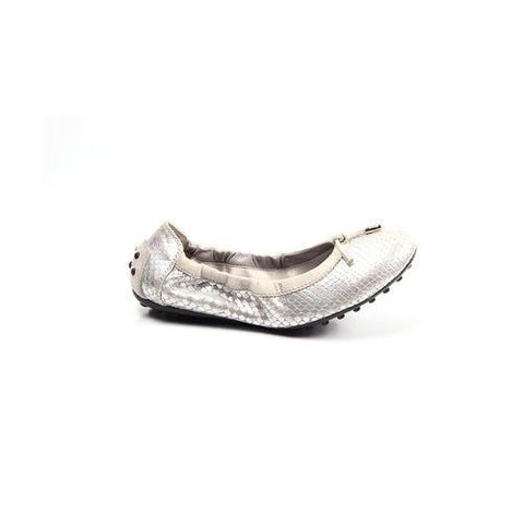 Silver 29 EUR - 11 US Tods girl ballerinas UXC0HI04280VST2766