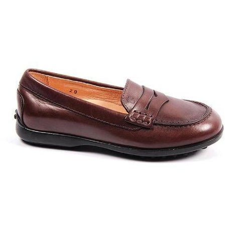 Brown 35 EUR - 3½ US Tods kids mocassin UXC0JP00640BIMS807